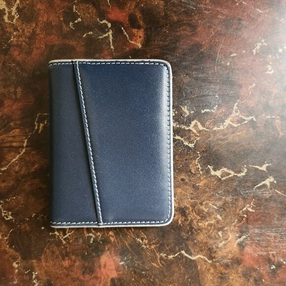 Forrest and Harold RFID wallet Navy/Gray - Picture 2 of 5